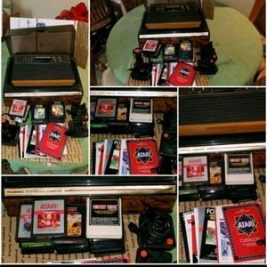 Atari 2600 bundle games booklet